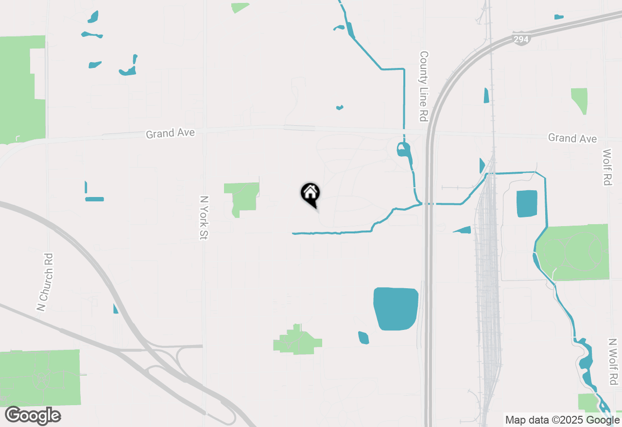 Map of (Address confidential), Elmhurst, Illinois 60126