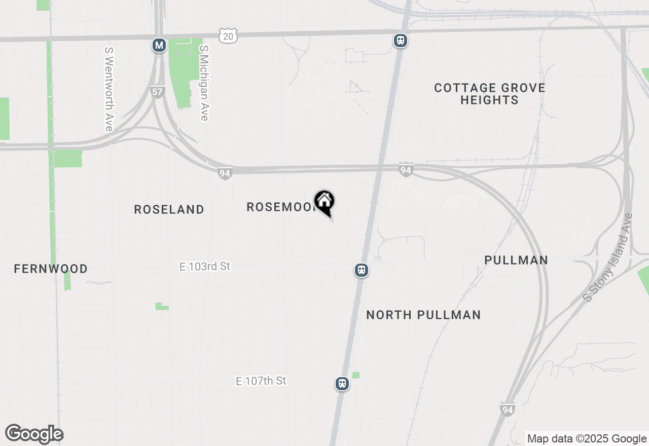 Map of 10134 S Rhodes Avenue, Chicago, IL 60628