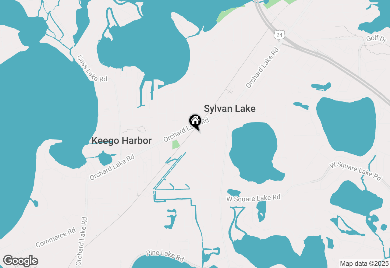 Map of 2084 Woodrow Wilson Boulevard, West Bloomfield, MI 48324