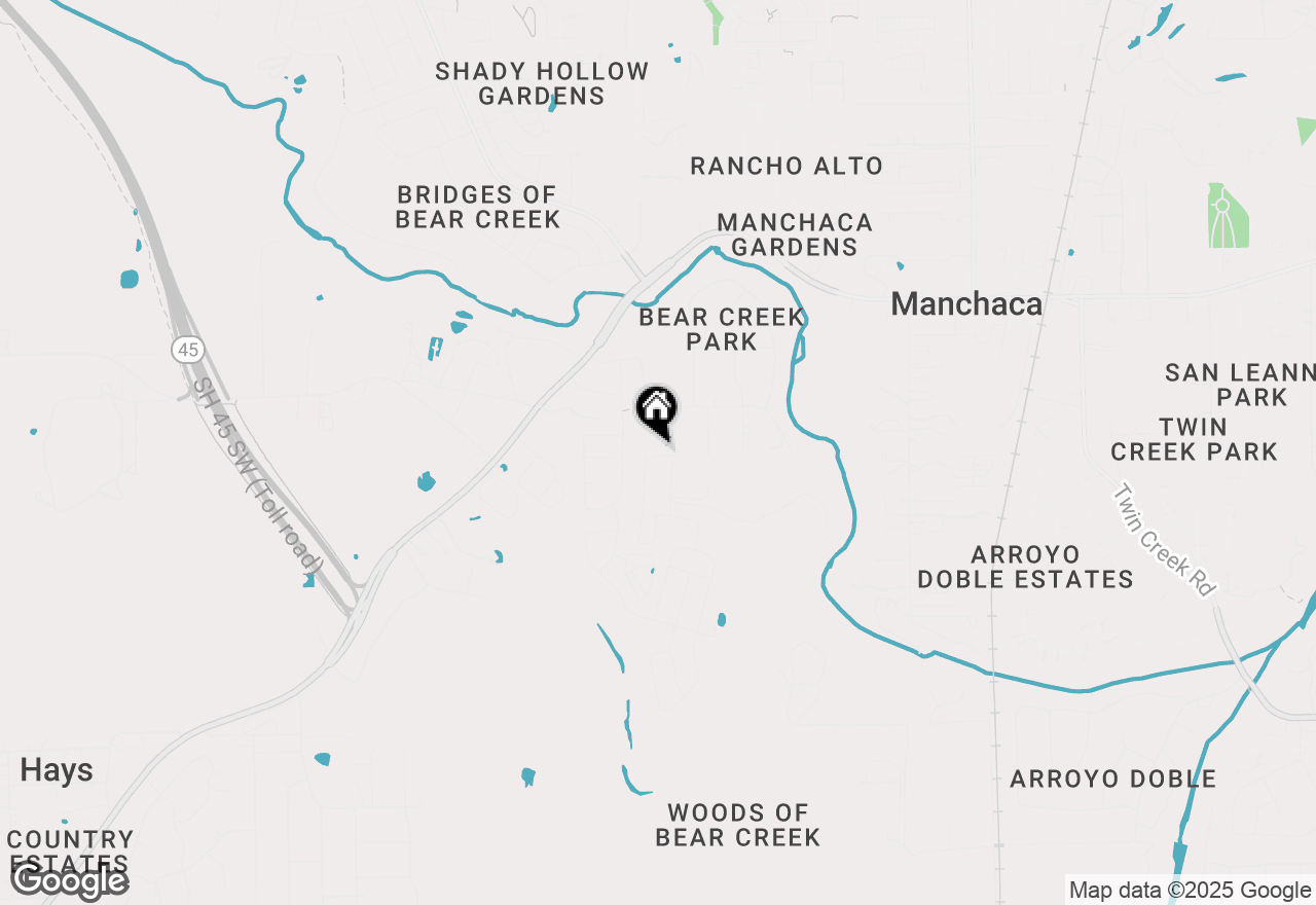 Map of 1812 Halas St, Austin, TX 78652