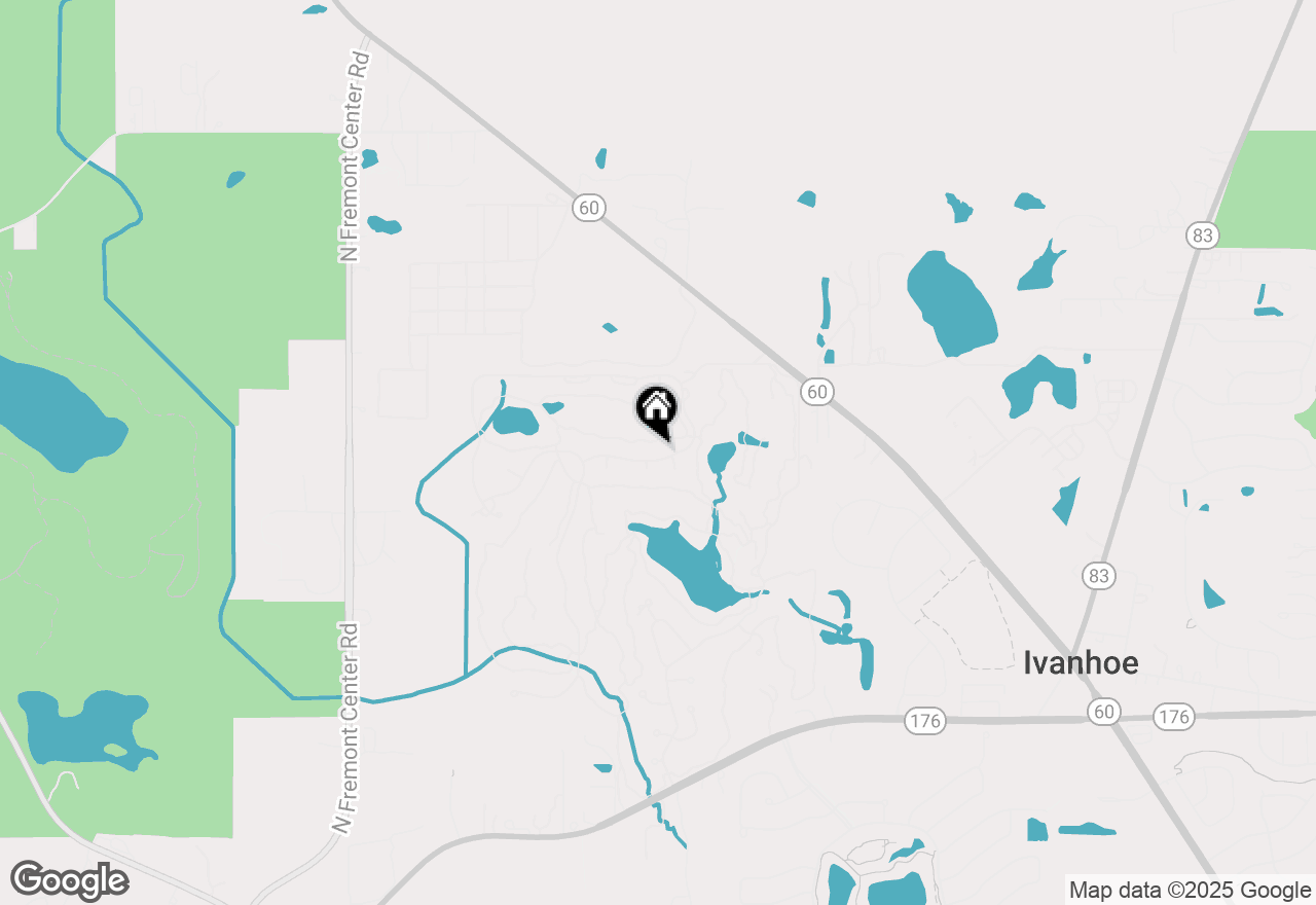 Map of 21835 W Vernon Ridge Drive, Ivanhoe, IL 60060