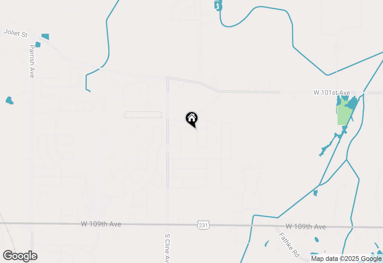 Map of 7719 W 103rd Street, St. John, IN 46373