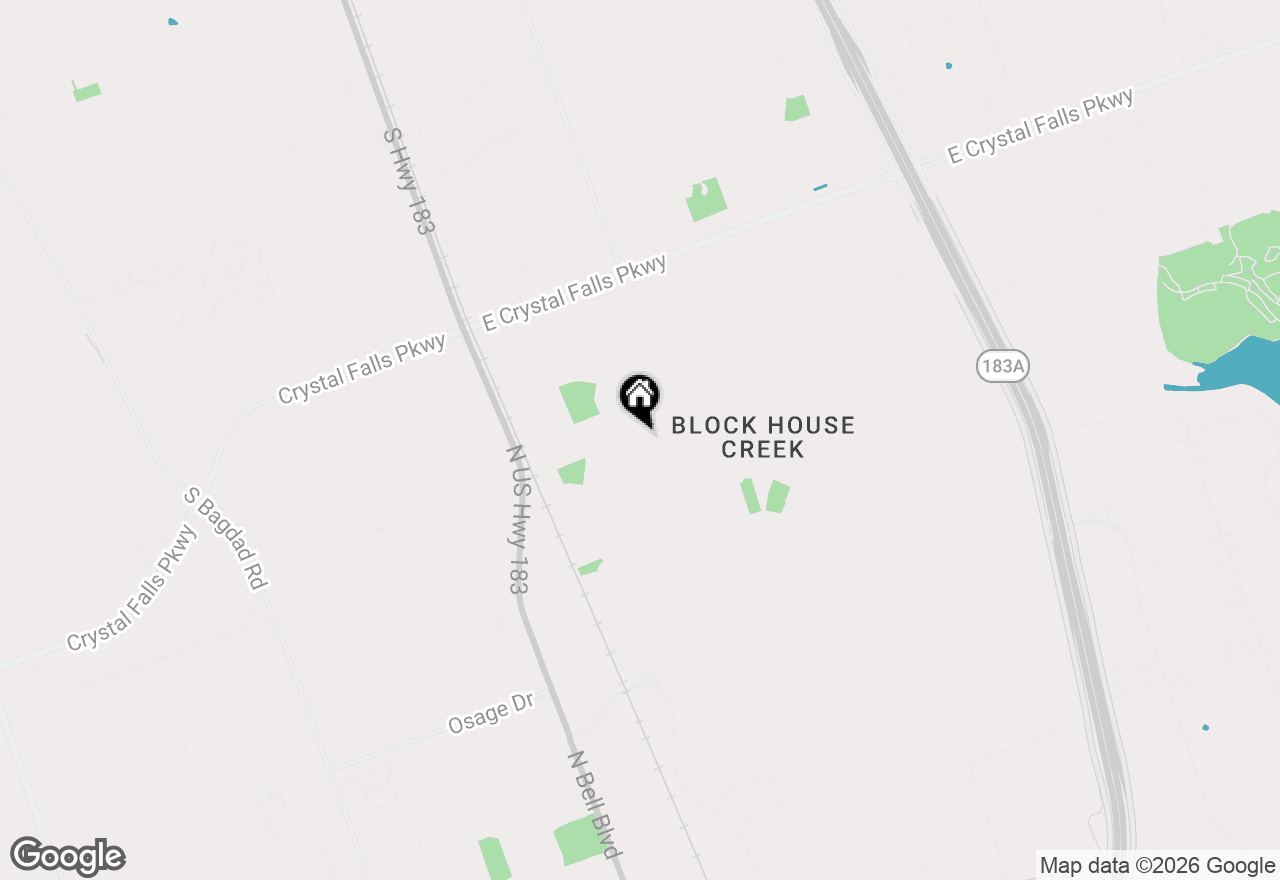 Map of 2007 Horizon Park Blvd, Leander, TX 78641