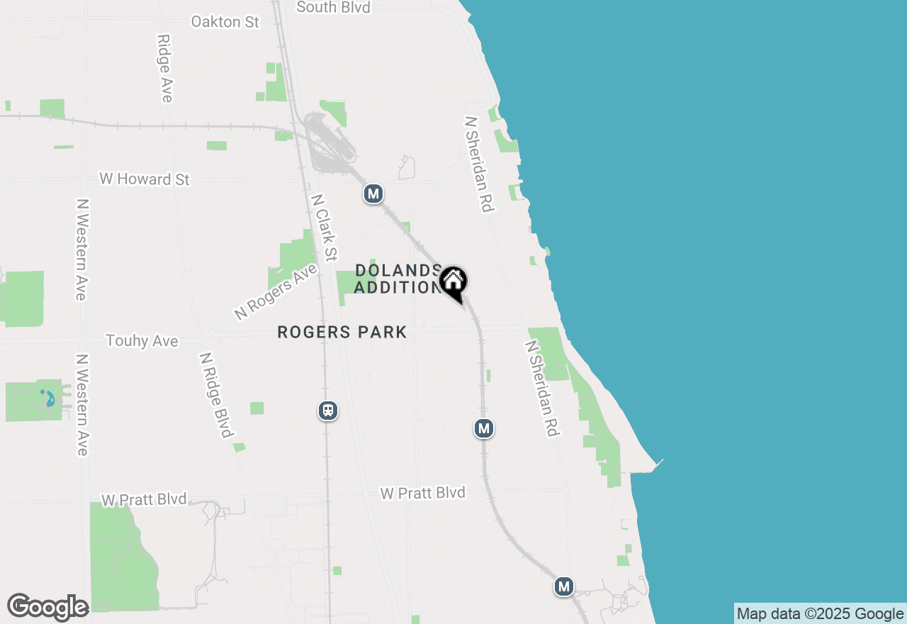 Map of 7225 N Greenview Avenue, Chicago, IL 60626