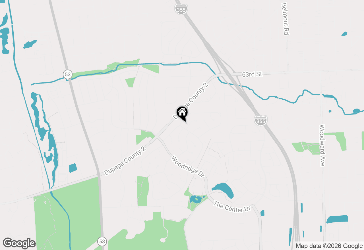 Map of 2727 Mitchell Drive, Woodridge, IL 60517
