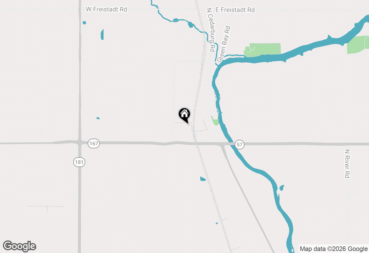 Map of 6350 W Spur Rd #112C, Mequon, WI 53092