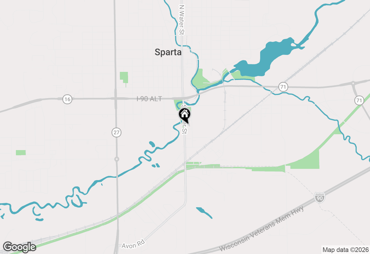 Map of 0 S Water St, Sparta, WI 54656