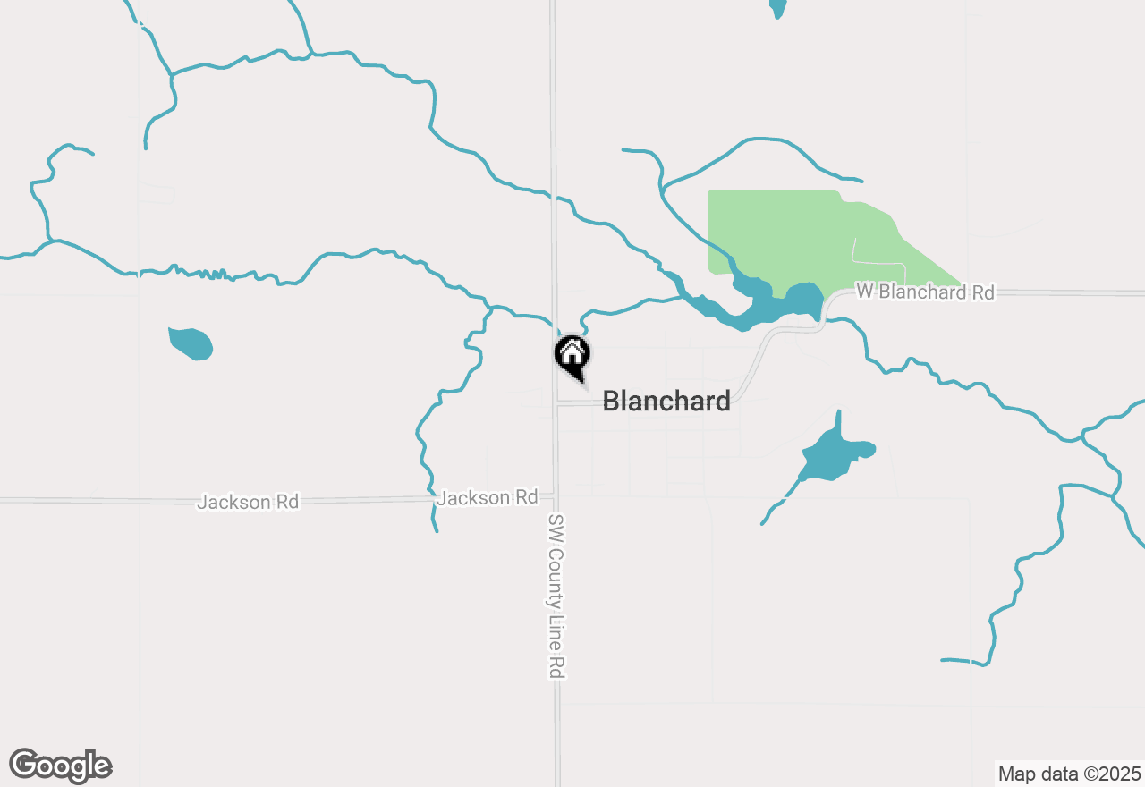Map of 119 Main Street, Blanchard, MI 49310