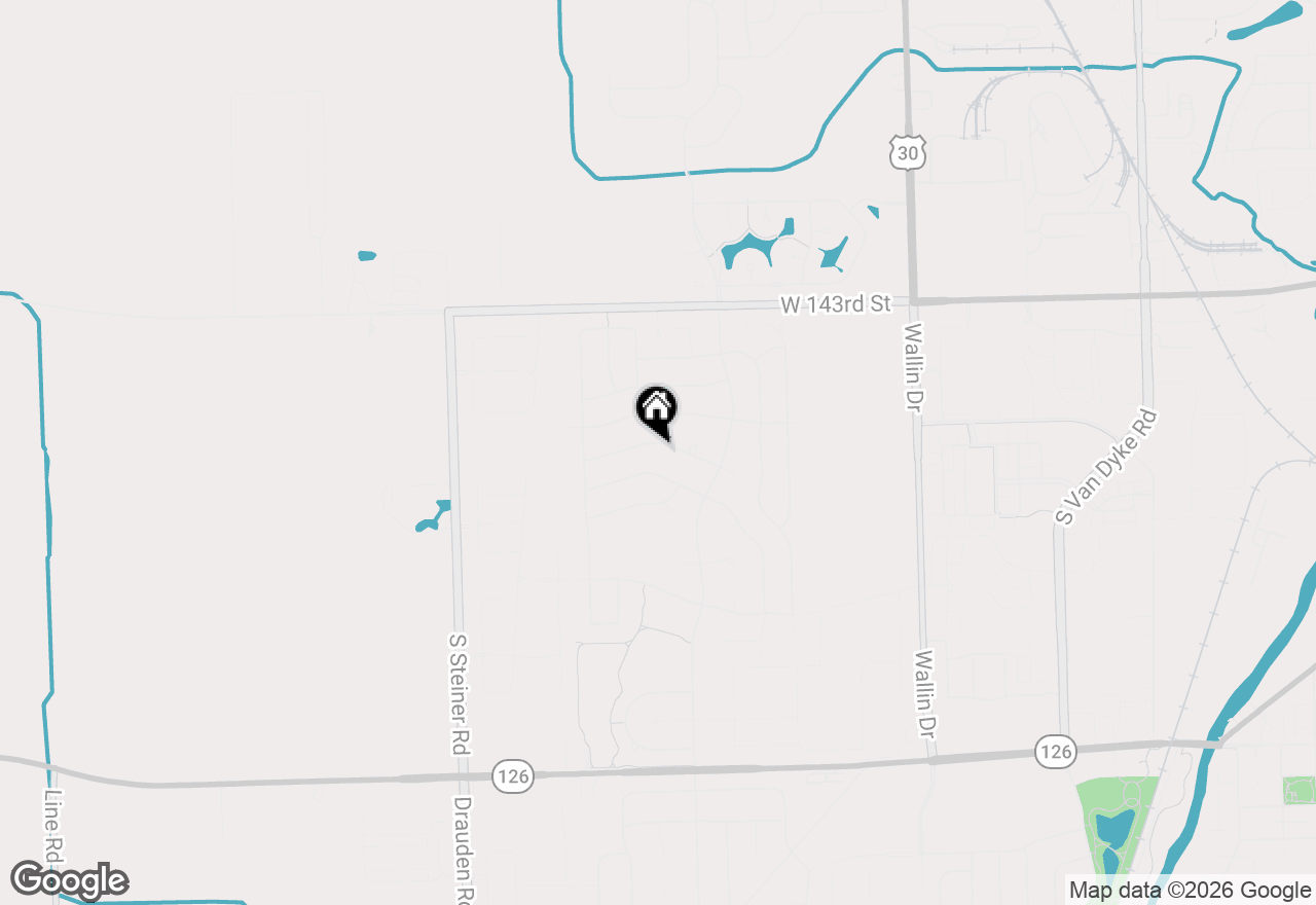 Map of 25209 Scott Drive, Plainfield, IL 60544