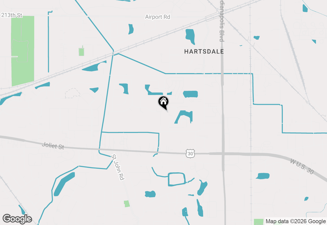 Map of 1455 Janice Drive, Schererville, IN 46375