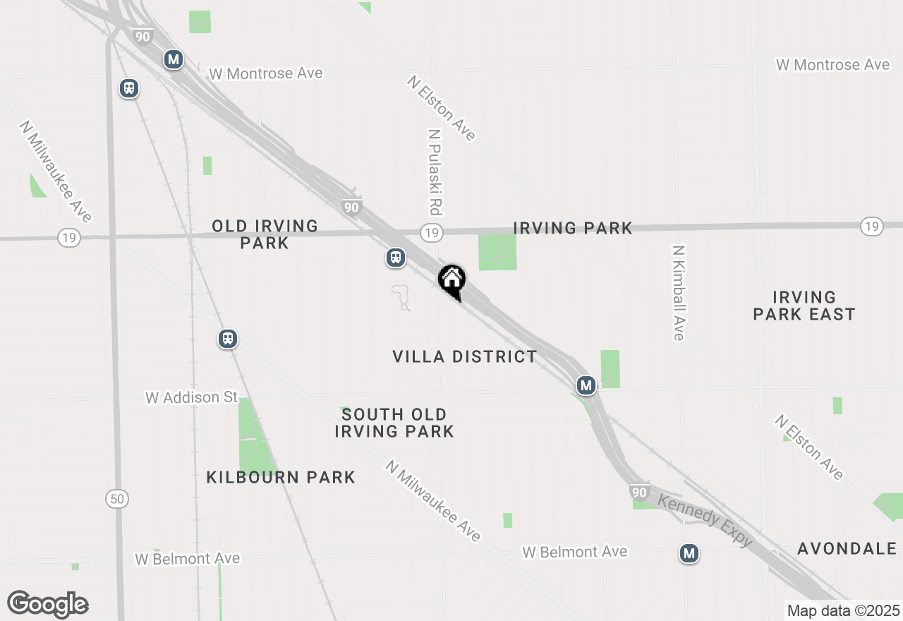 Map of 3762 N Harding Avenue, Chicago, IL 60618