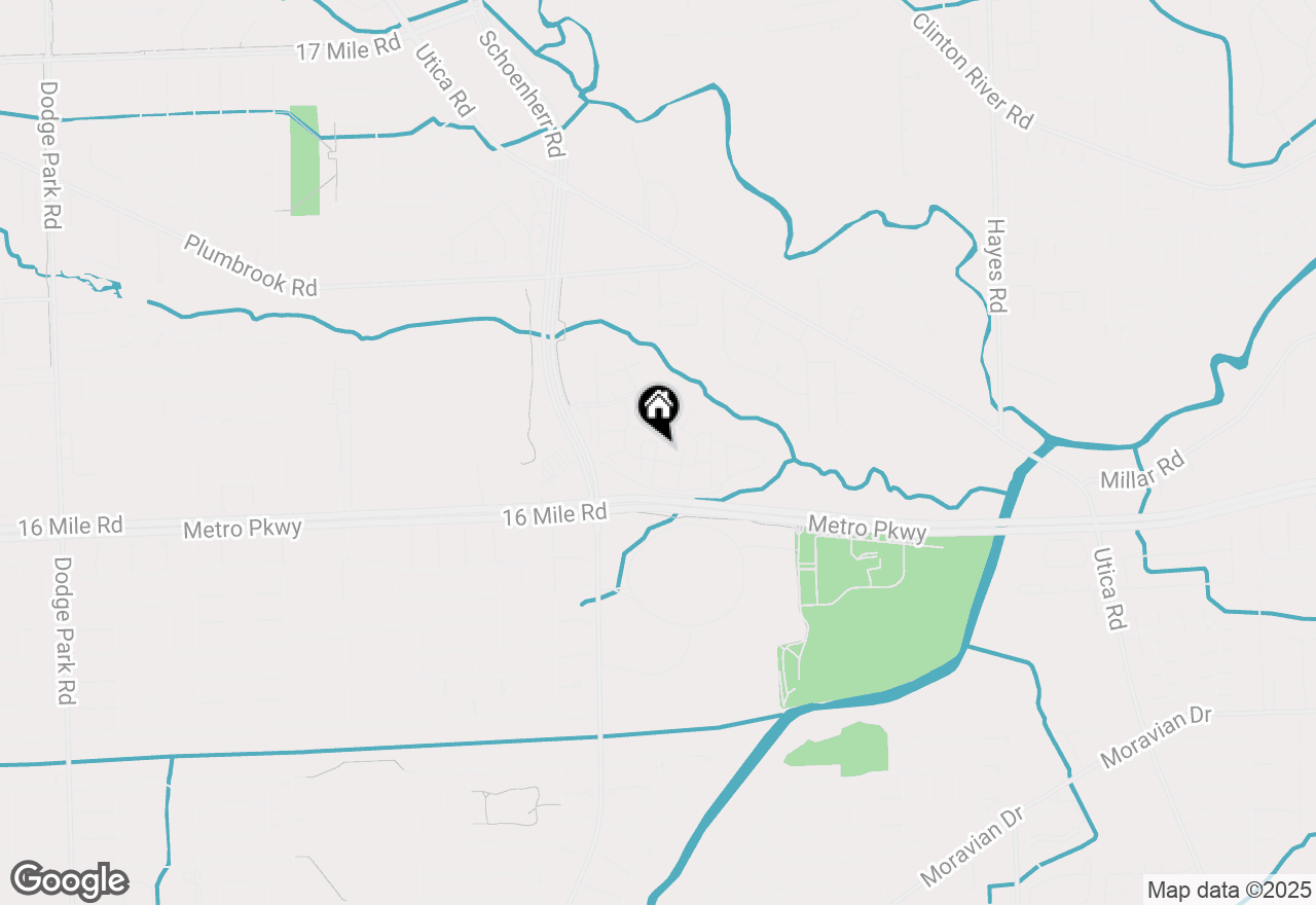 Map of 13854 Keating Drive, Sterling Heights, MI 48312
