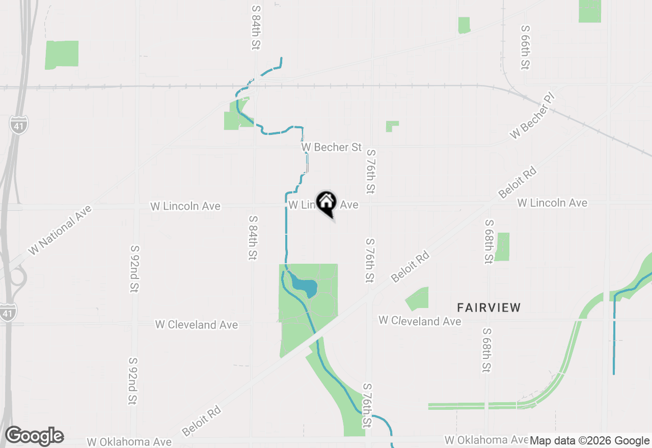 Map of 2352 S 79th St, West Allis, WI 53219