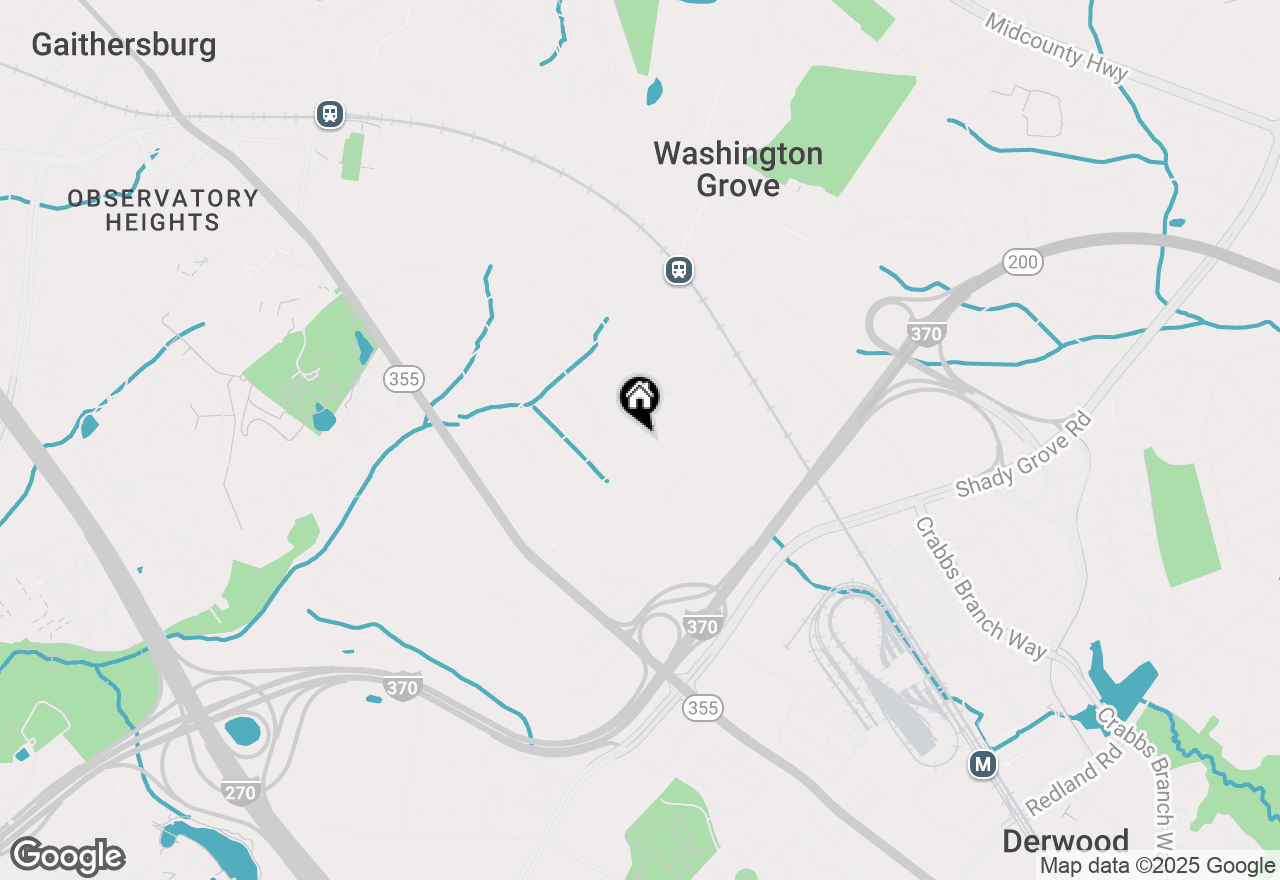 Map of 16724 Shea Lane, Gaithersburg, MD 20877