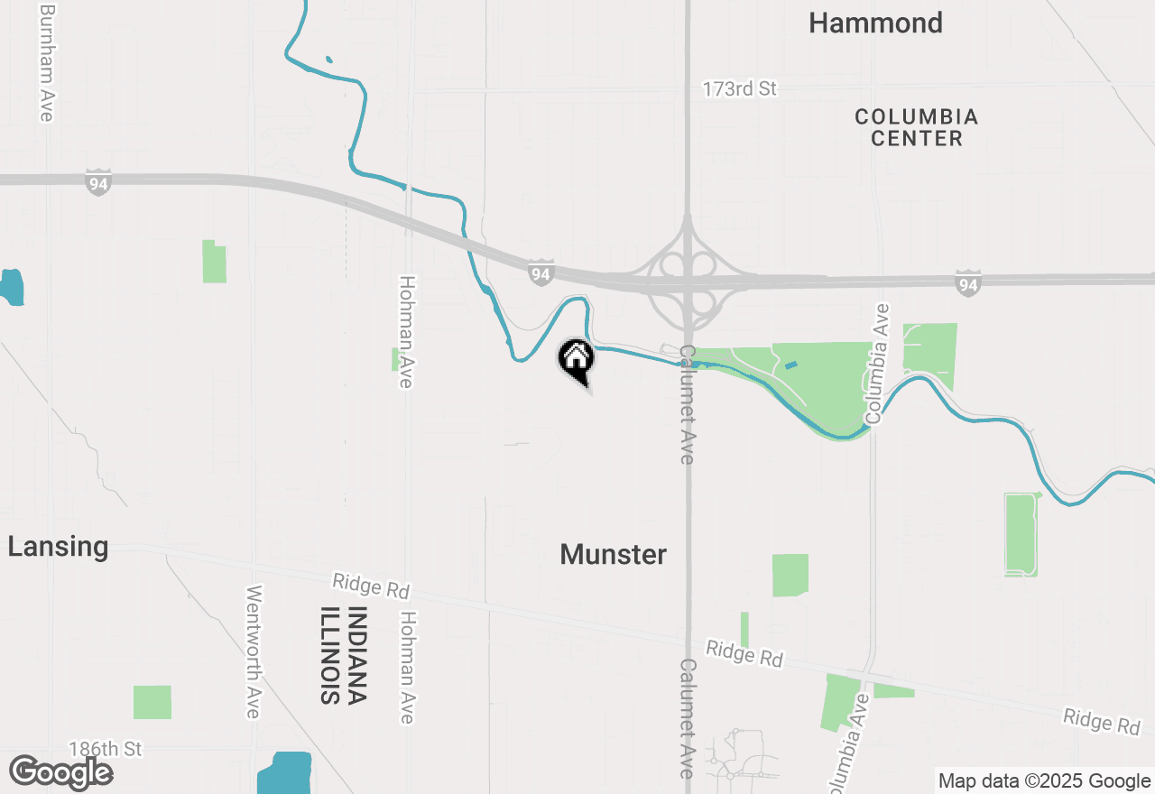 Map of 7904 Jackson Avenue, Munster, IN 46321