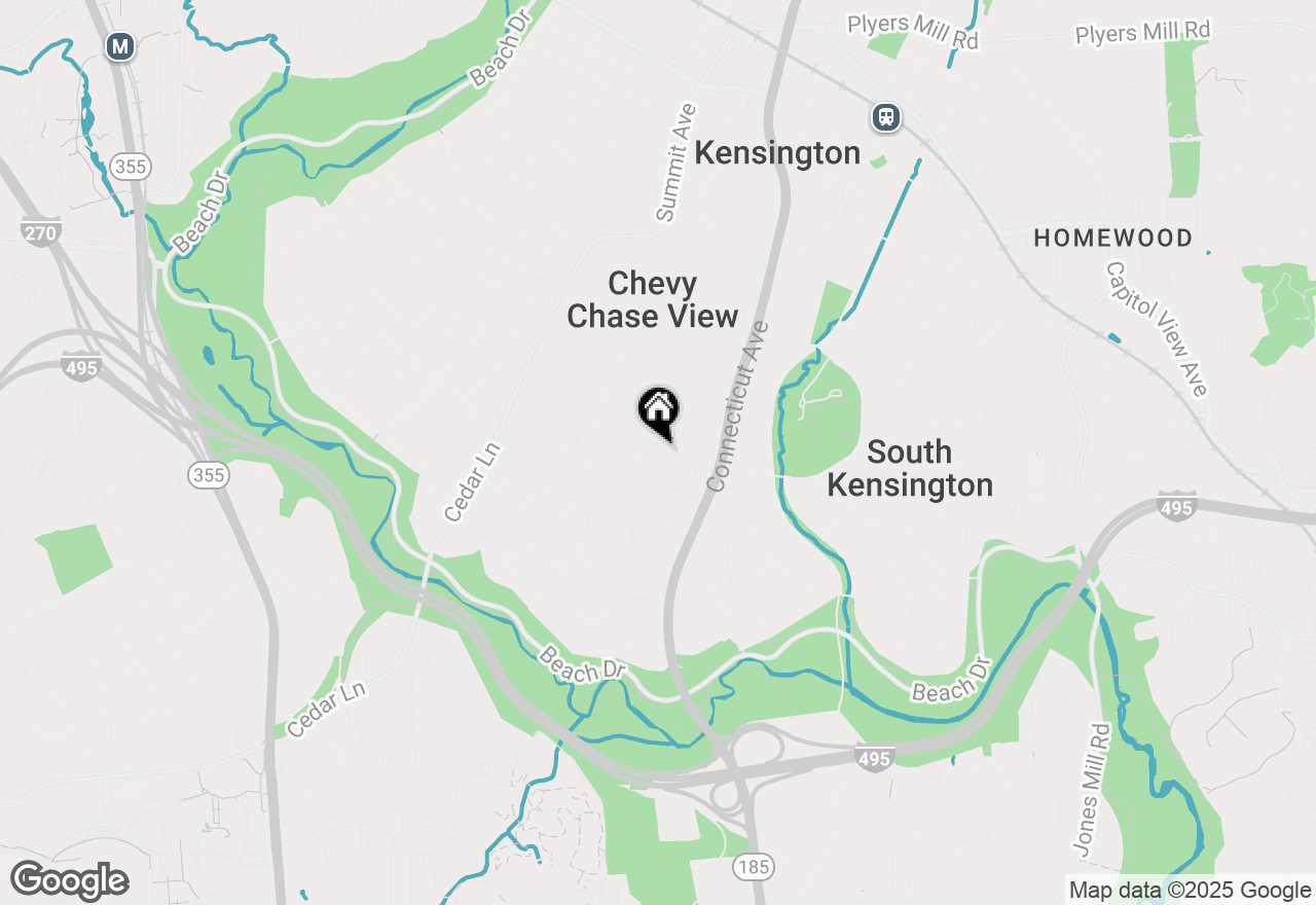 Map of 4111 Saul Road, Kensington, MD 20895