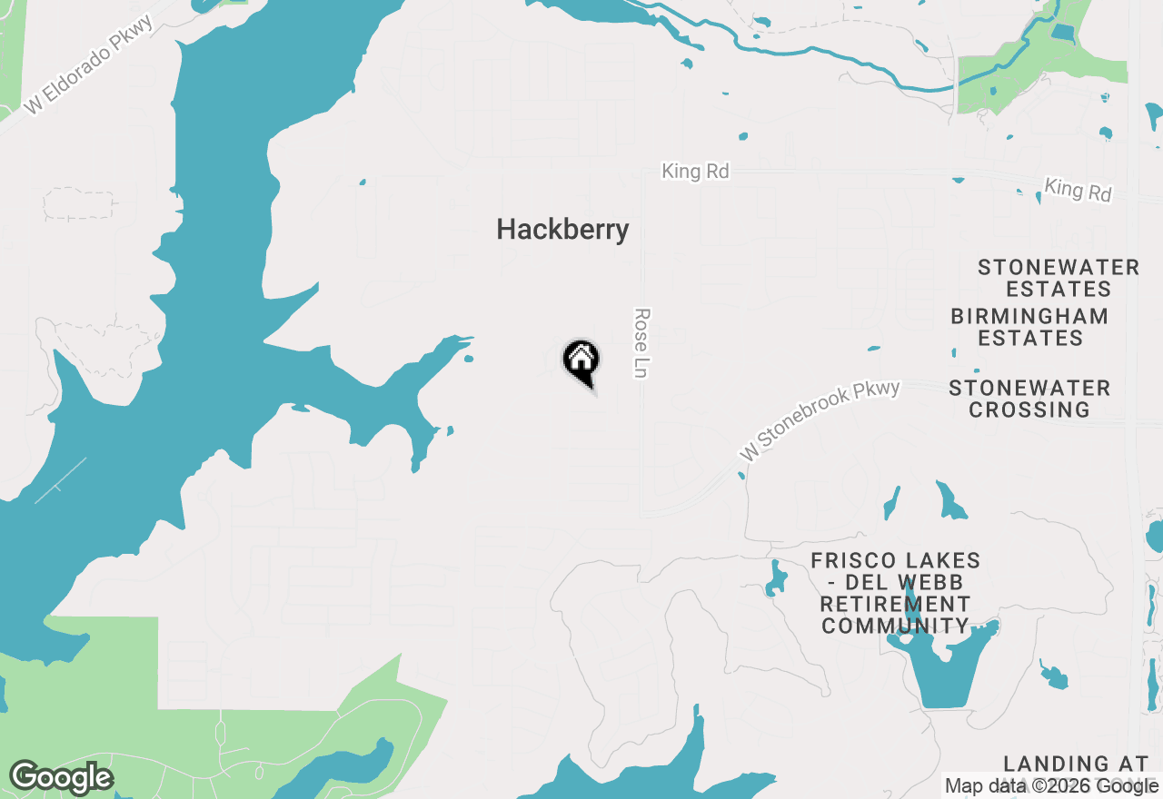 Map of 4309 Coney Island Drive, Frisco, TX 75036