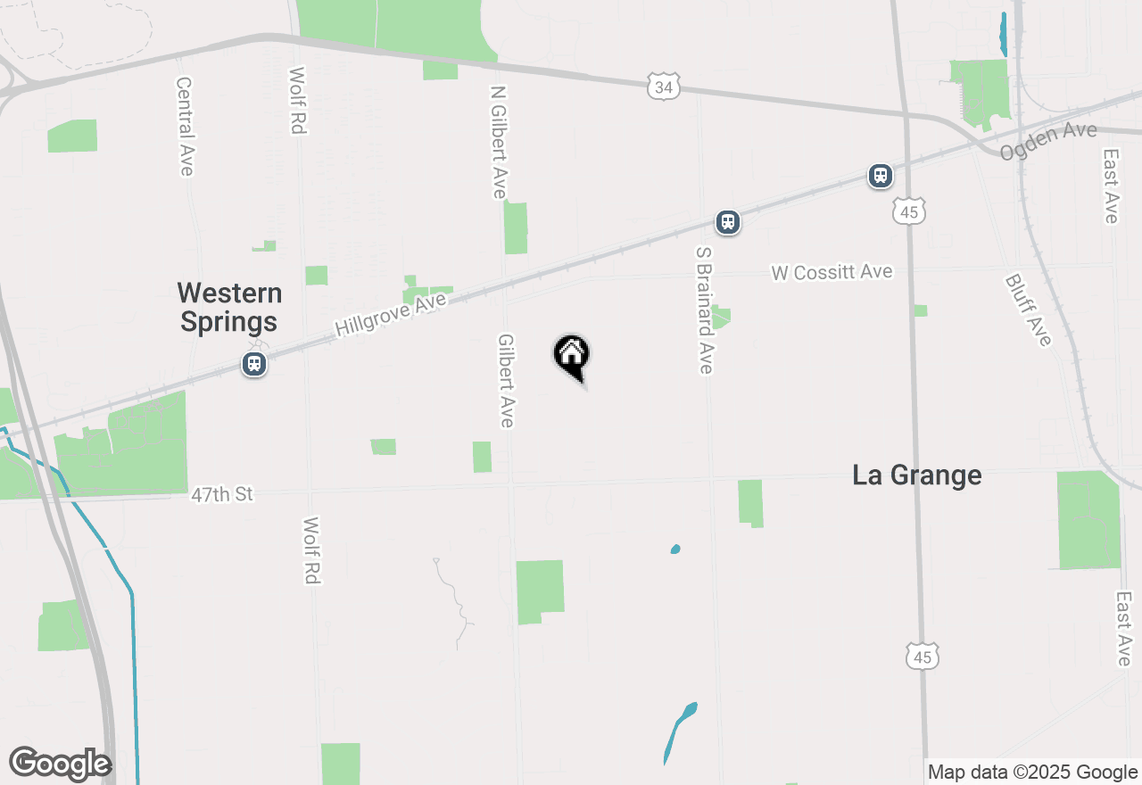 Map of 315 Leitch Avenue, La Grange, IL 60525