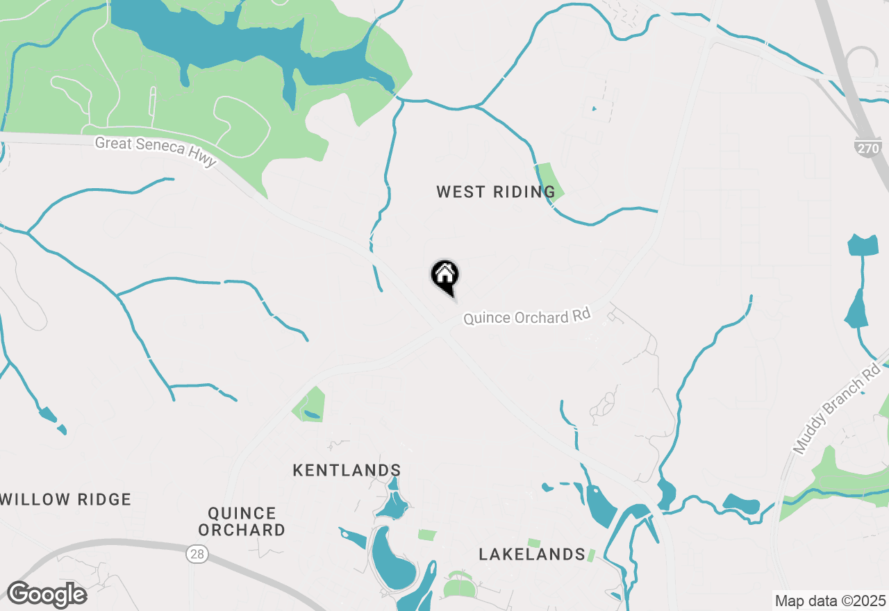 Map of 406 Beacon Hill Terrace, Gaithersburg, MD 20878