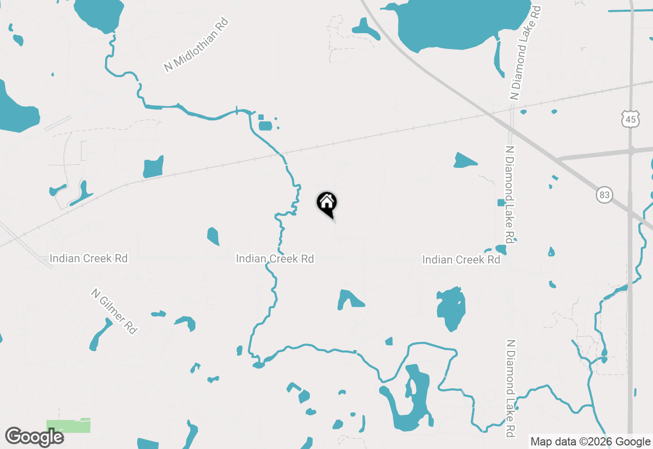 Map of 36 Seneca Avenue E, Hawthorn Woods, IL 60047