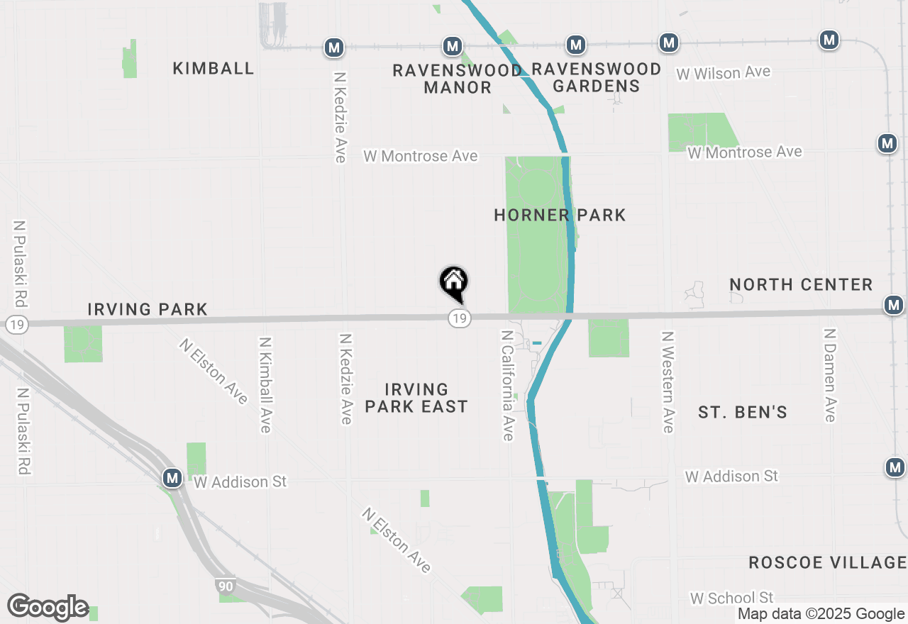 Map of 2916 W Irving Park Road, Chicago, IL 60618