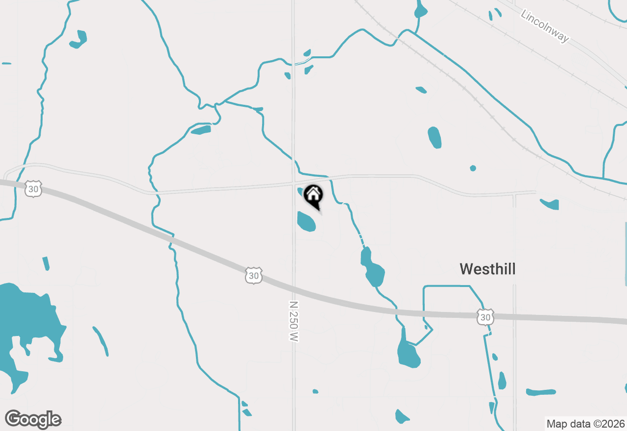Map of 232 Akela Drive, Valparaiso, IN 46385