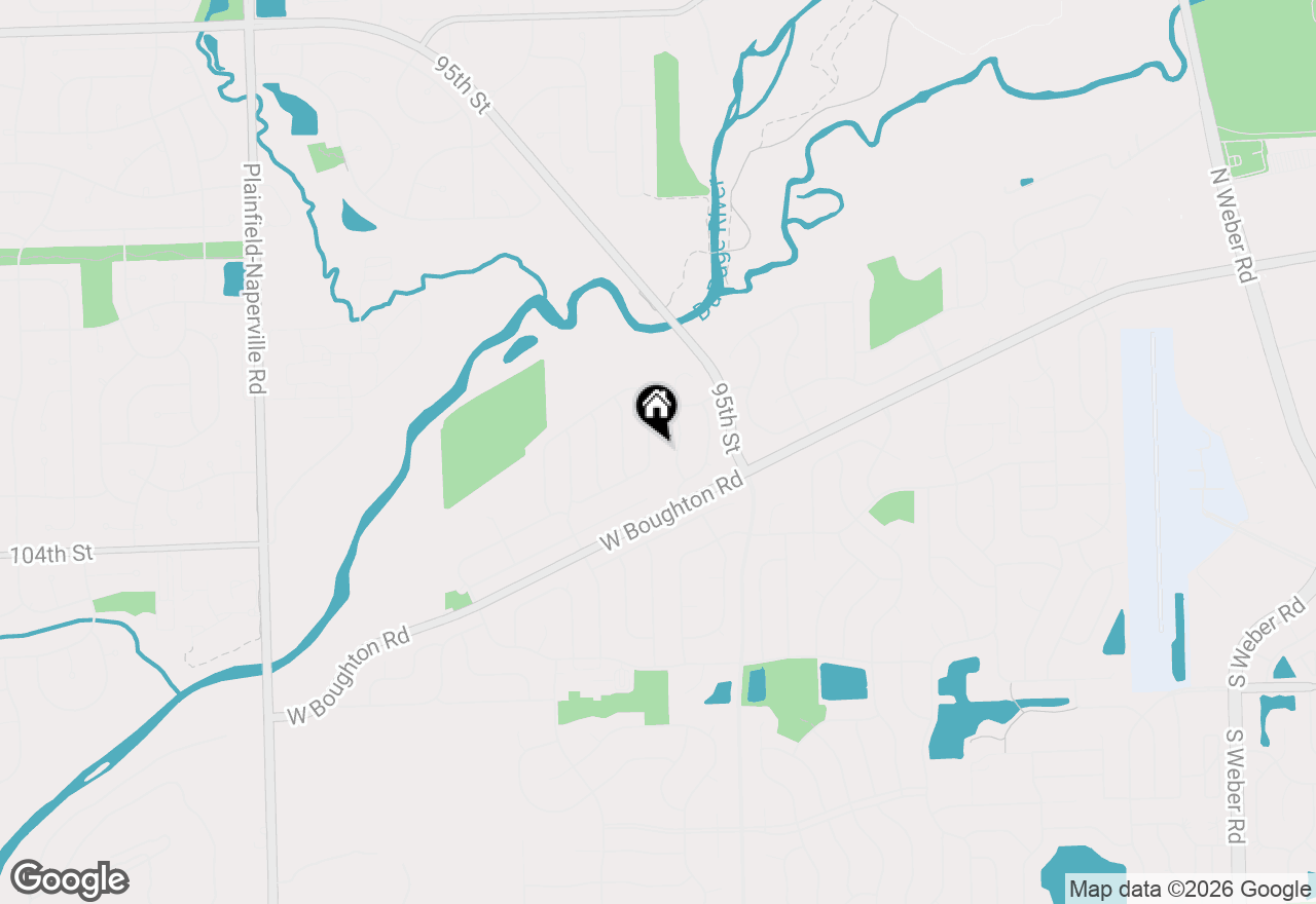 Map of 1876 Marne Road, Bolingbrook, IL 60490