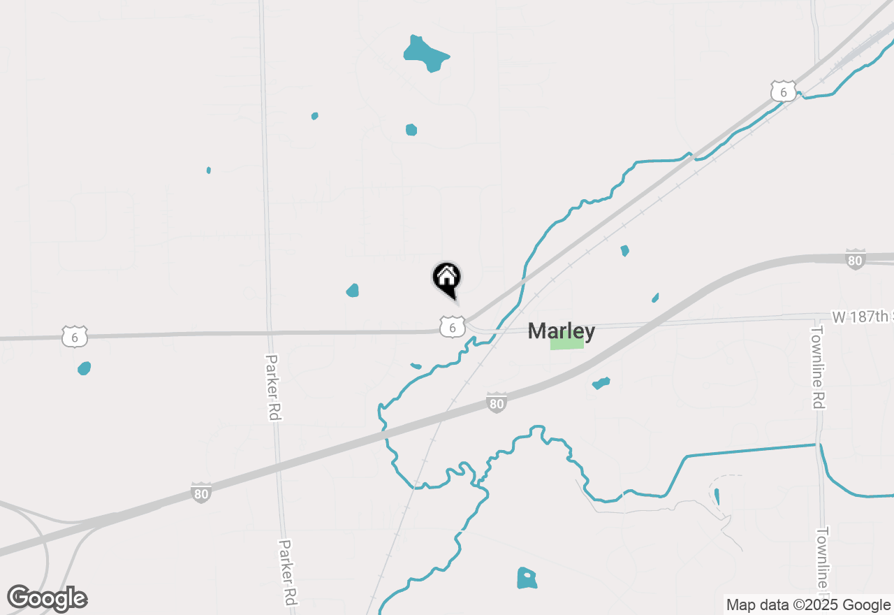 Map of 18660 S Cornflower Court, Mokena, IL 60448