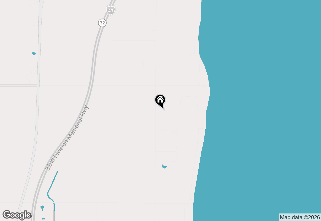 Map of 271 Hidden Bluff Rd, Cedar Grove, WI 53013