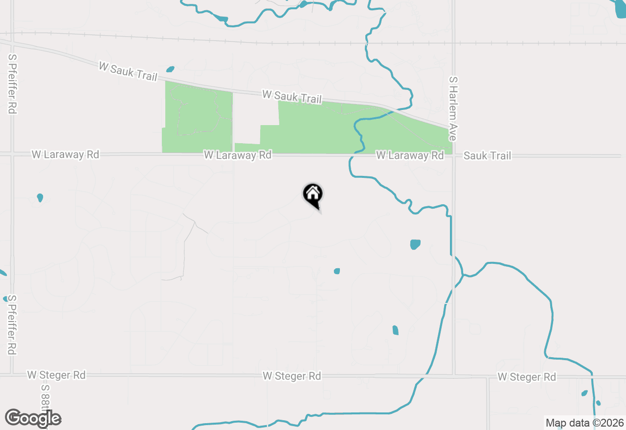 Map of 7861 Northwoods Drive, Frankfort, IL 60423