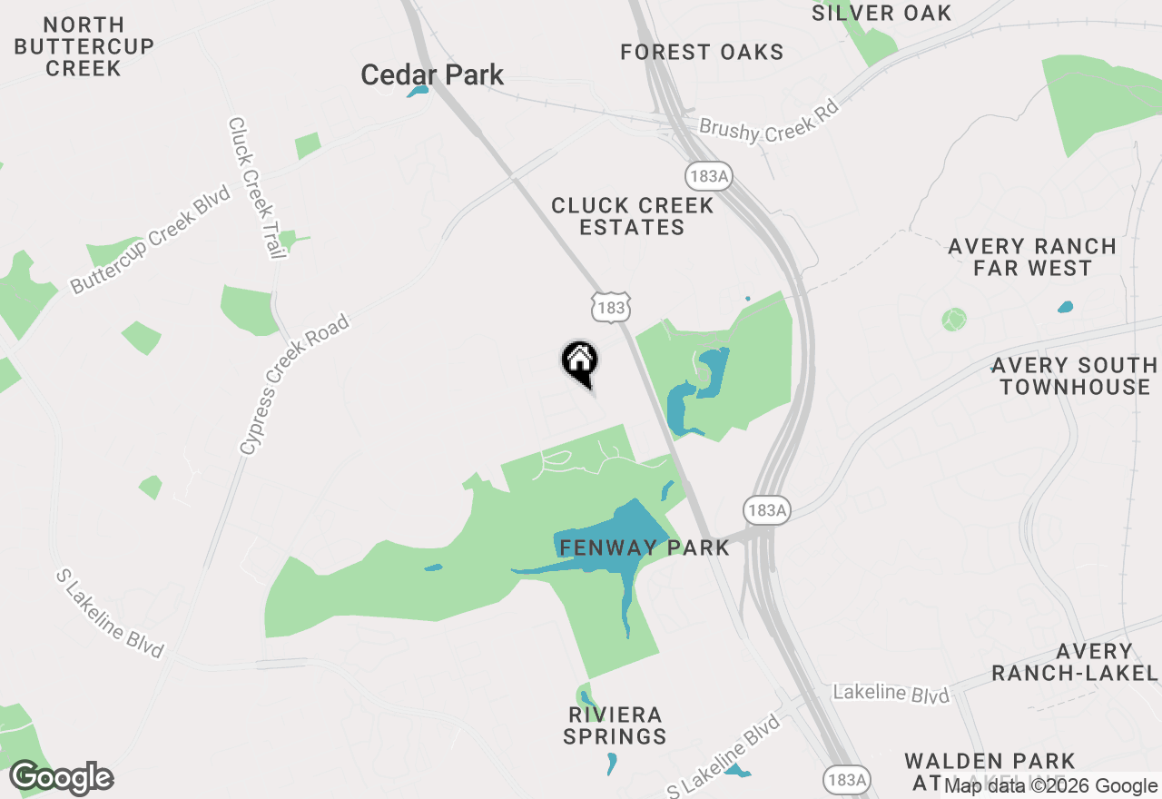Map of 1400 Little Elm Trl #1404, Cedar Park, TX 78613