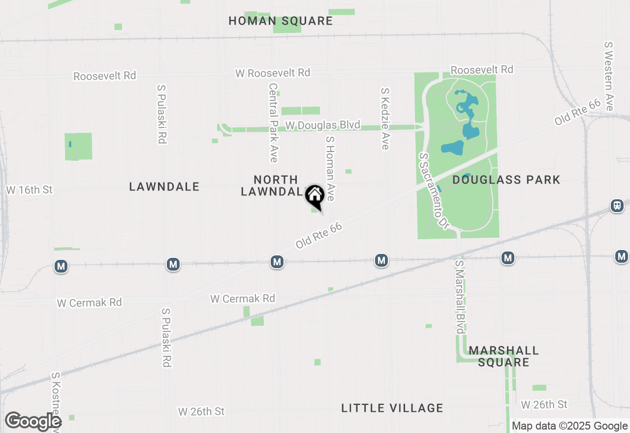 Map of 1806 S Trumbull Avenue, Chicago, IL 60623