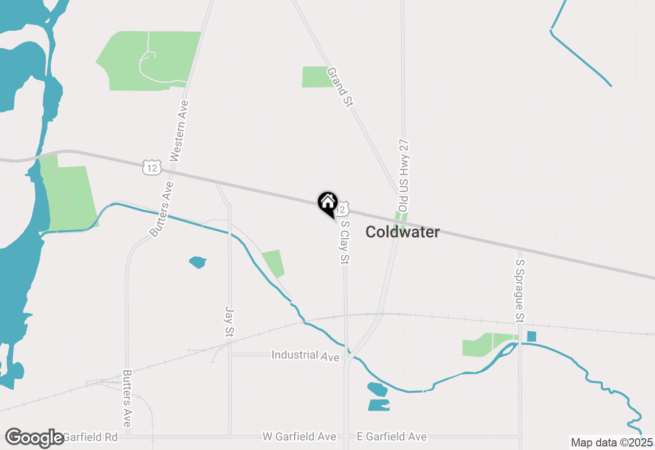 Map of 144 W Pearl Street, Coldwater, MI 49036