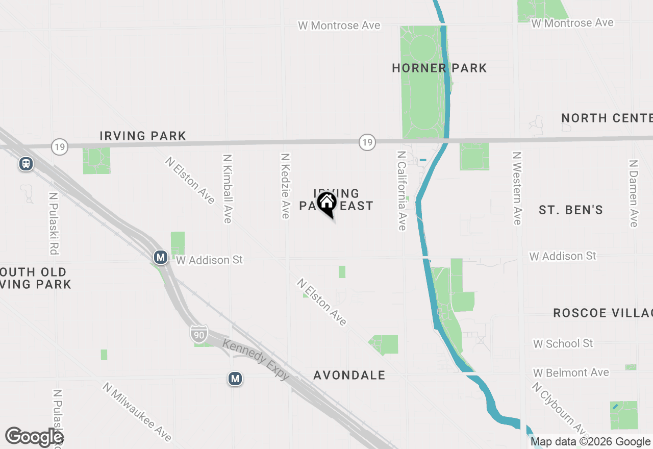 Map of 3708 N Whipple Street #2, Chicago, IL 60618