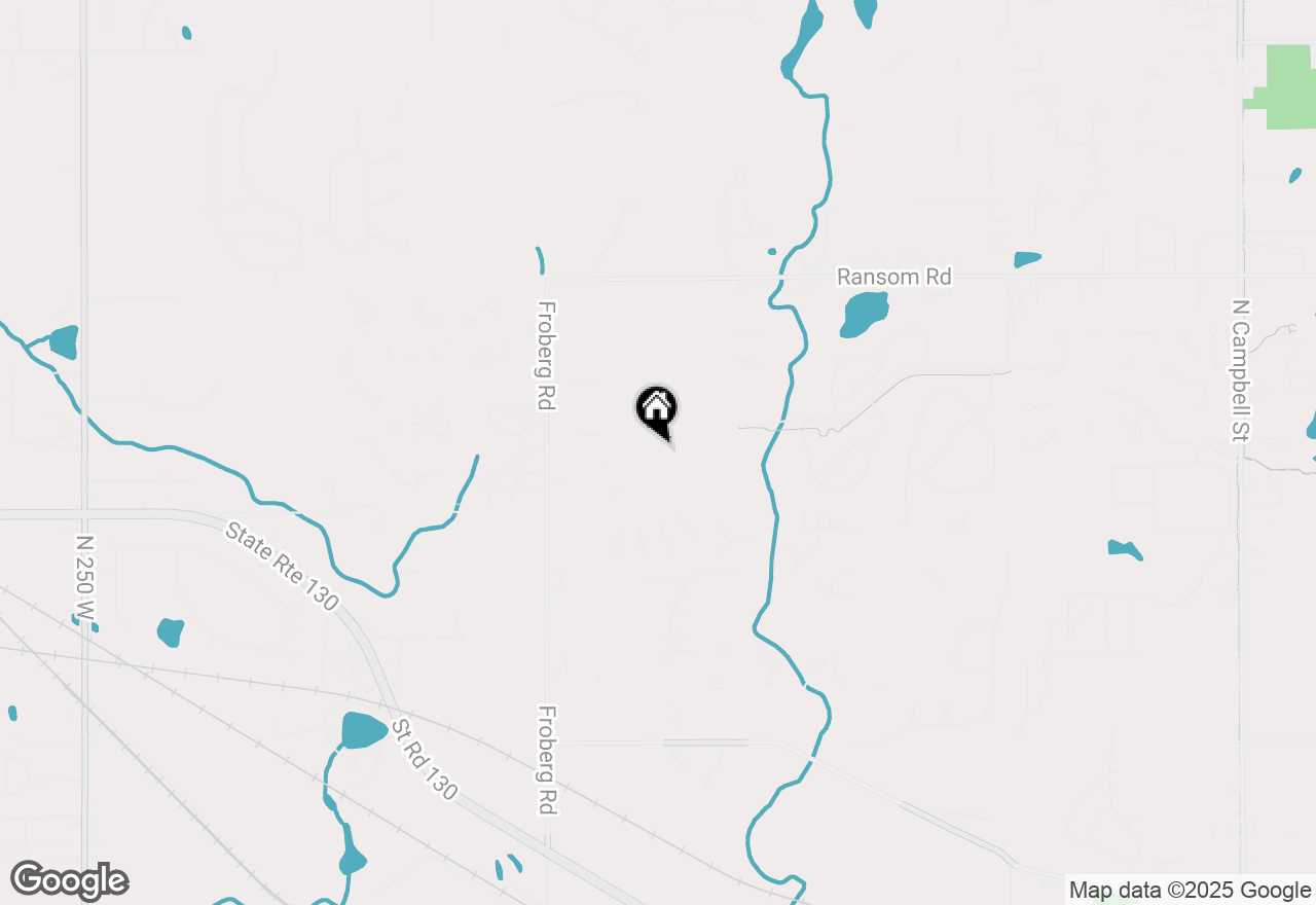 Map of 2806 Kickbush Drive, Valparaiso, IN 46385