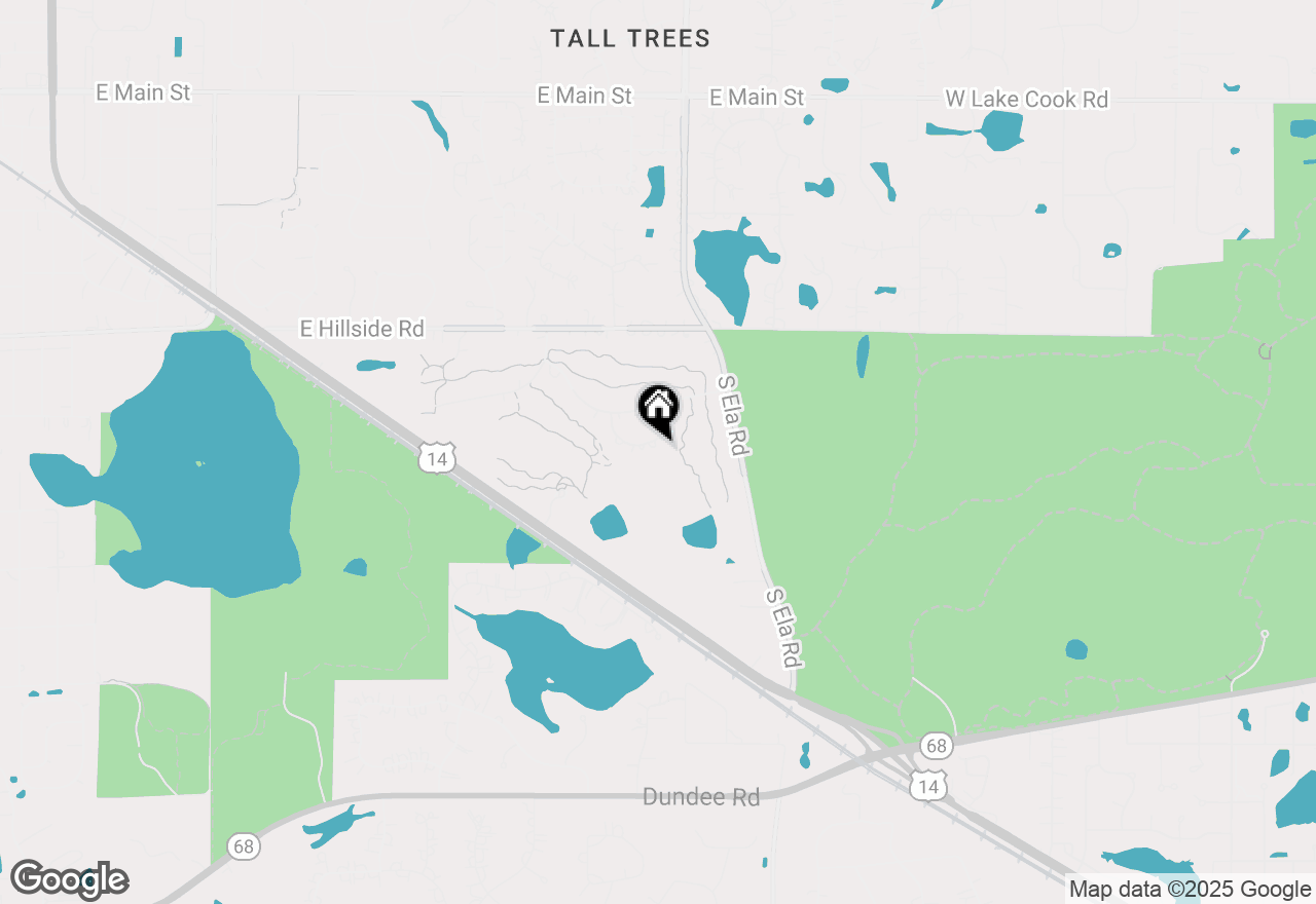 Map of 169 Crestview Court, Barrington, IL 60010