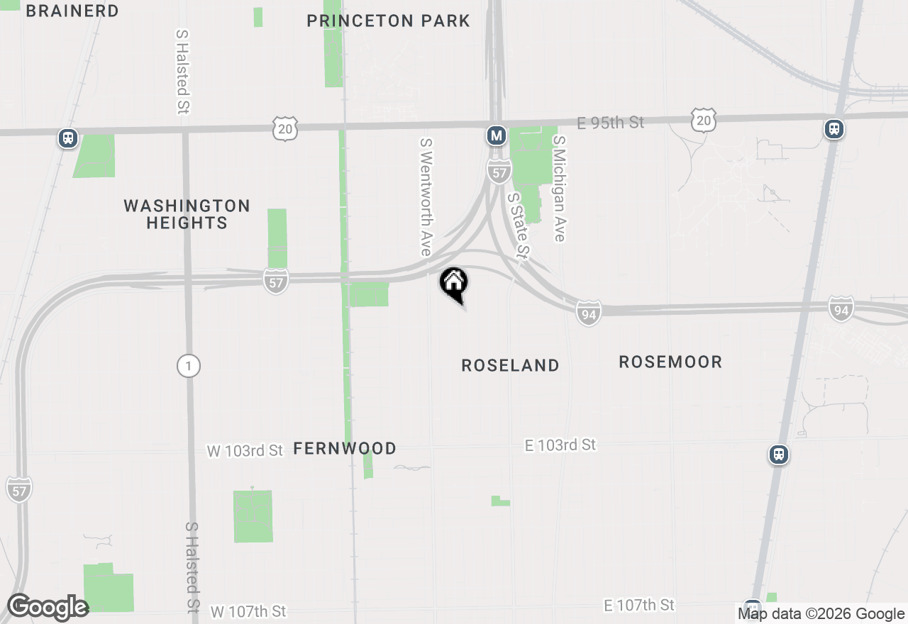 Map of 9941 S La Salle Street, Chicago, IL 60628