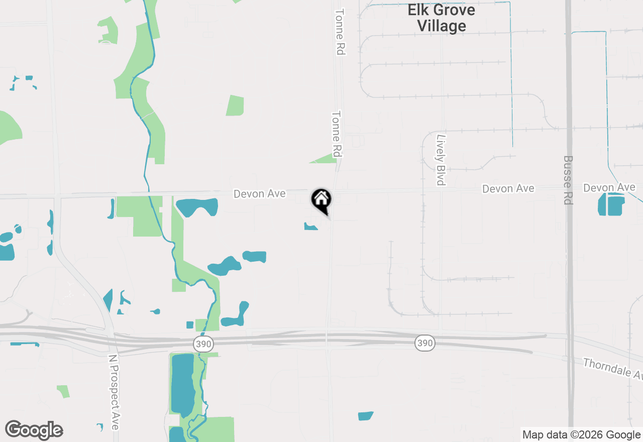 Map of 1457 Blackhawk Court #1, Wood Dale, IL 60191