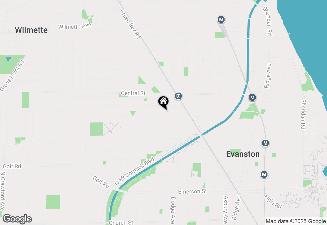 Map of 2000 Lincoln Street, Evanston, IL 60201