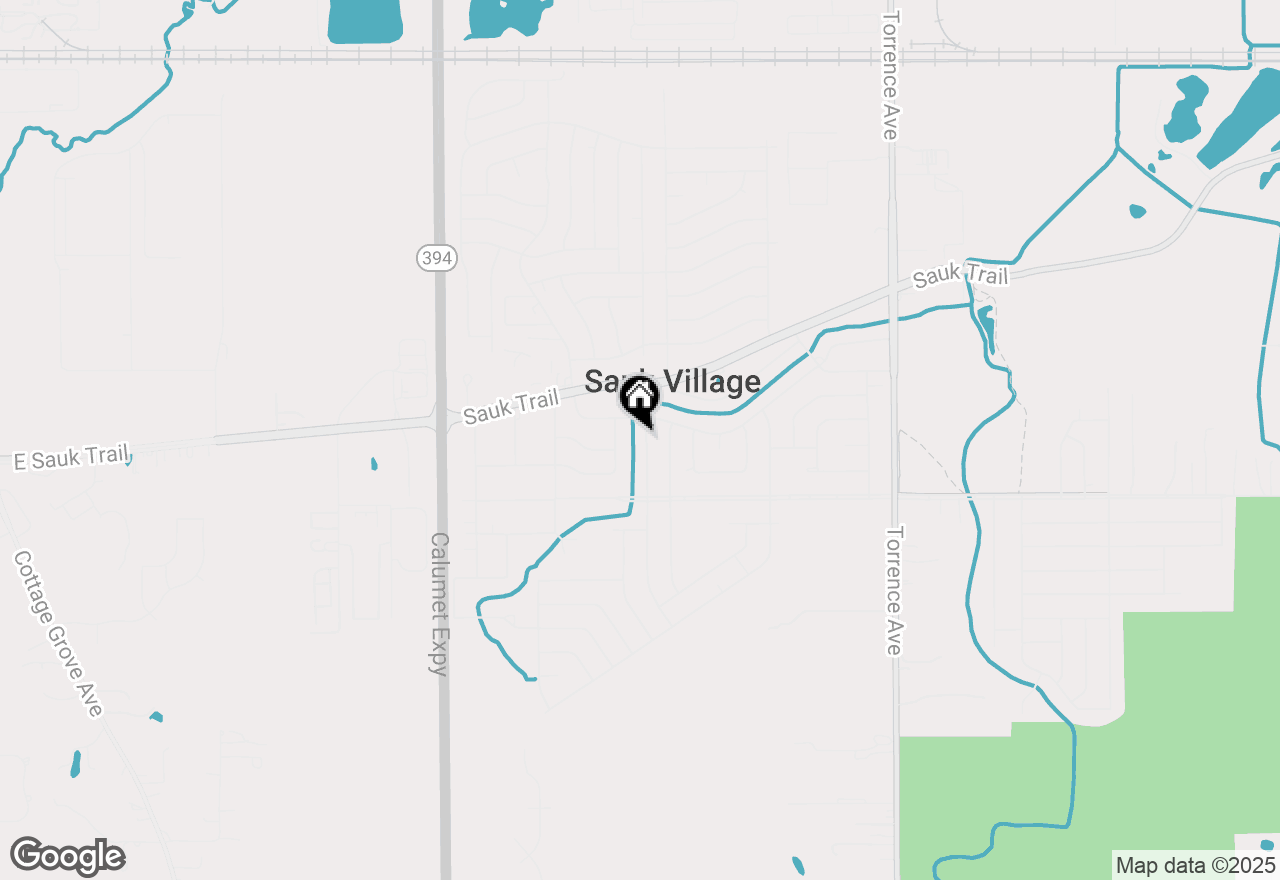 Map of 22200 Clyde Avenue, Sauk Village, IL 60411