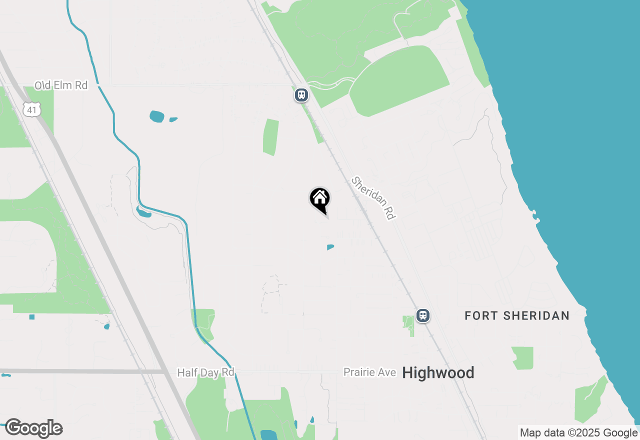 Map of 3137 Warbler Place, Highland Park, IL 60035