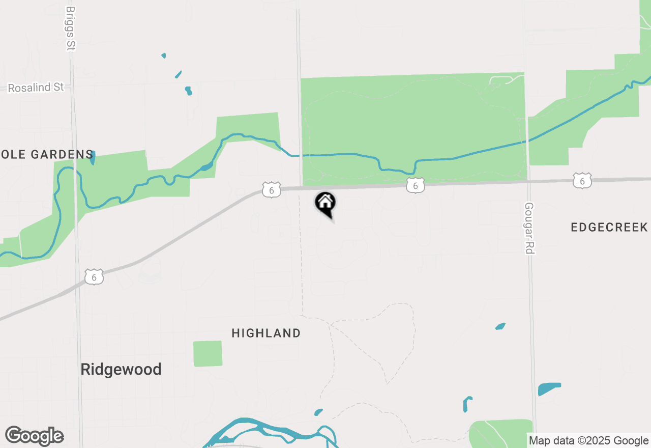 Map of 1064 Colonial Drive, Joliet, IL 60432