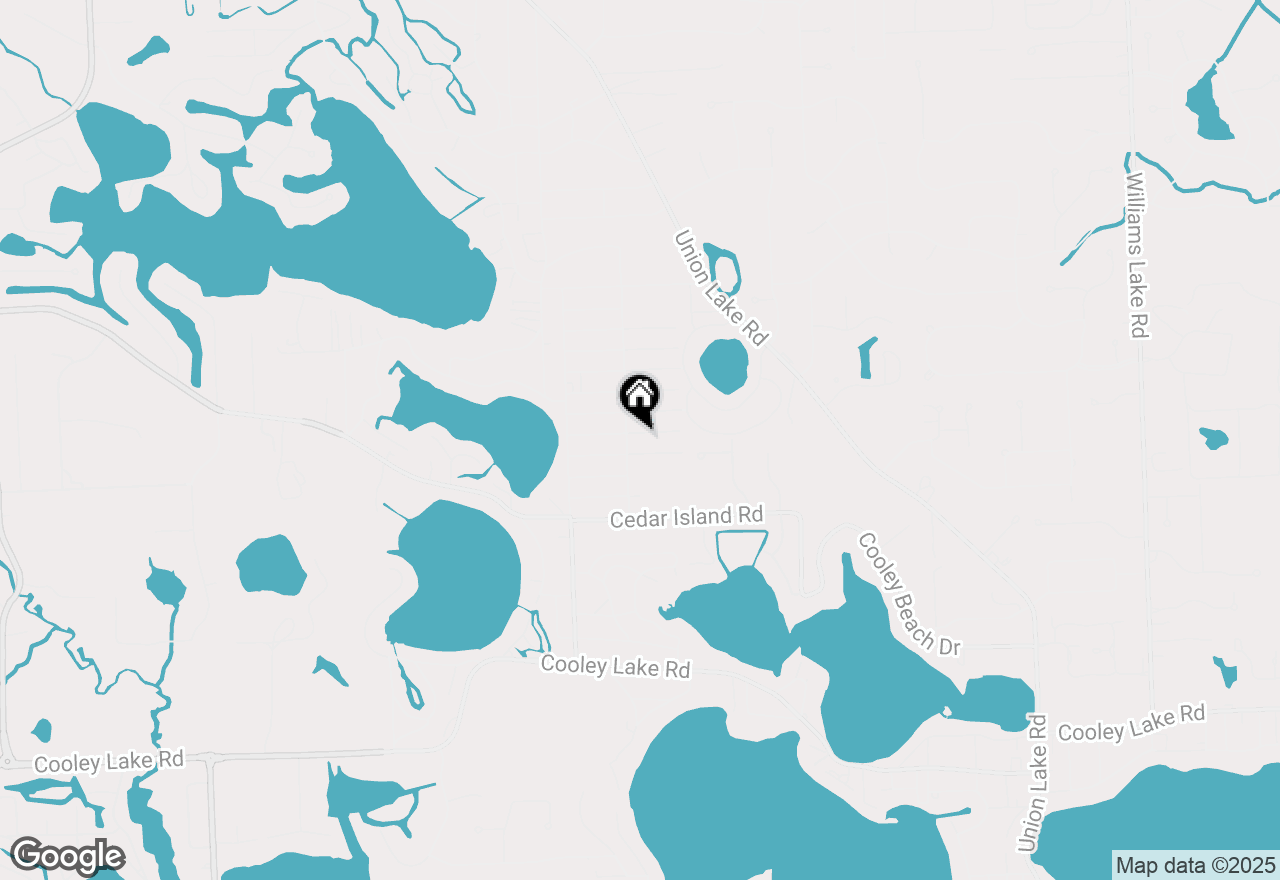 Map of 9095 Funston Boulevard, White Lake, MI 48386