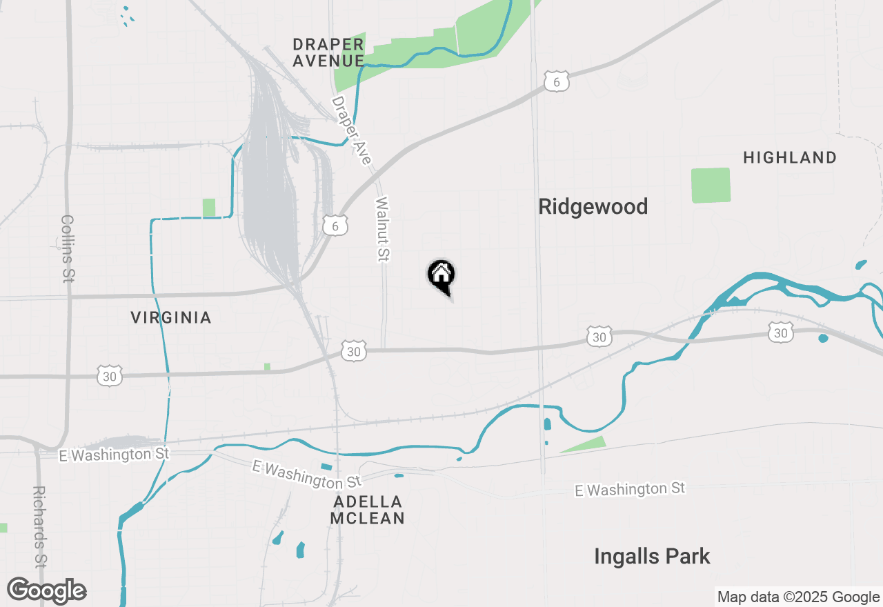 Map of 301 Fairbanks Avenue, Joliet, IL 60432