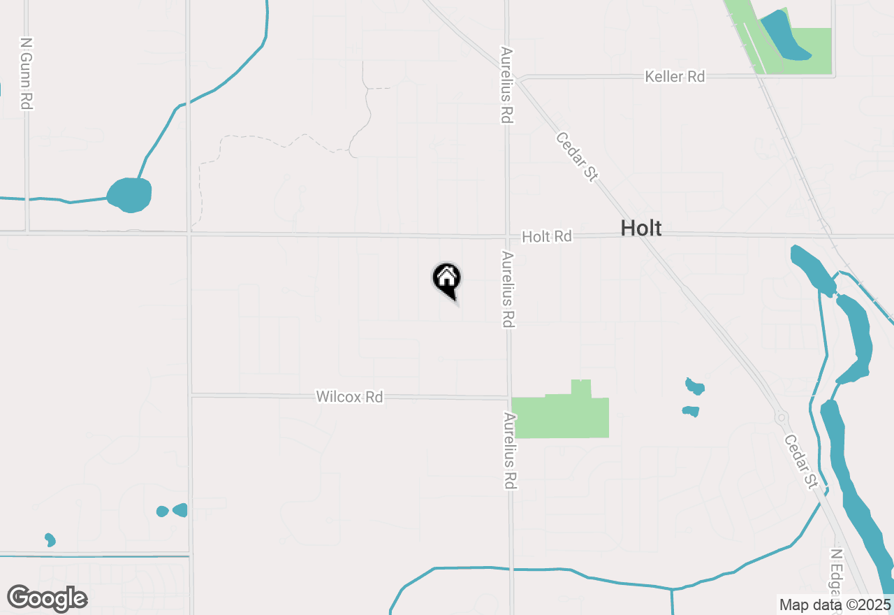 Map of 1880 Phillips Avenue, Holt, MI 48842