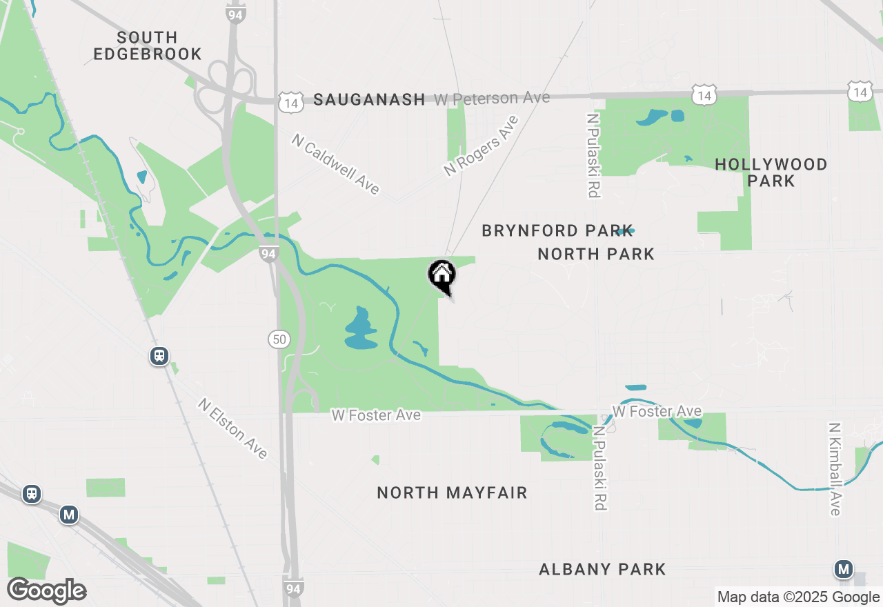 Map of 5420 N Lowell Avenue, Chicago, IL 60630