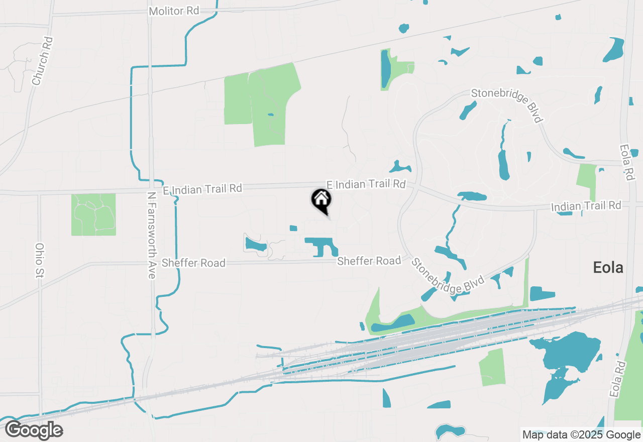 Map of 1931 Chase Lane #1931, Aurora, IL 60502