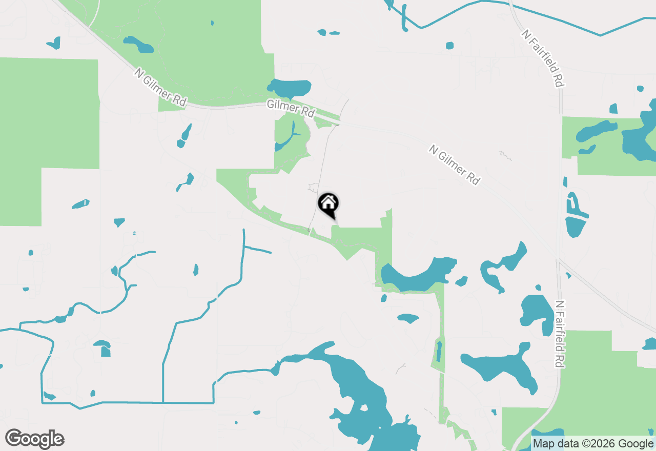 Map of 2310 Trailside Lane, Wauconda, IL 60084