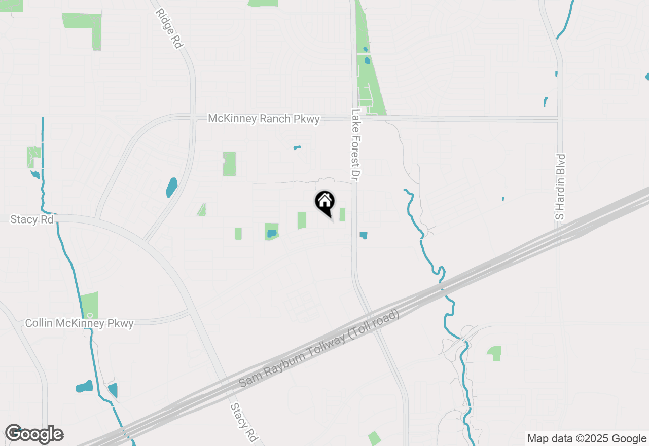 Map of 4908 Witten Park Way, Mckinney, TX 75070