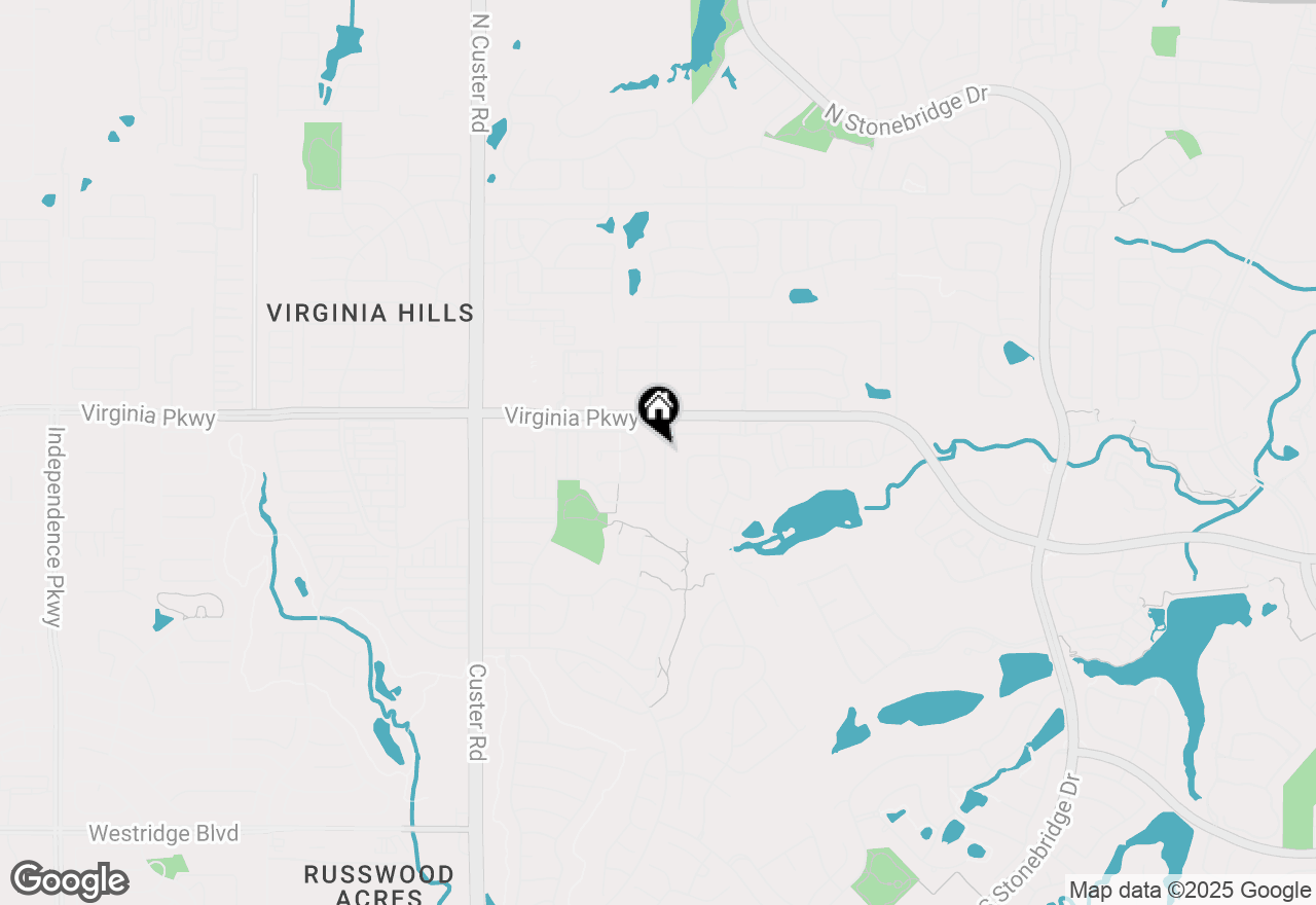 Map of 8504 Spectrum Drive, Mckinney, TX 75072